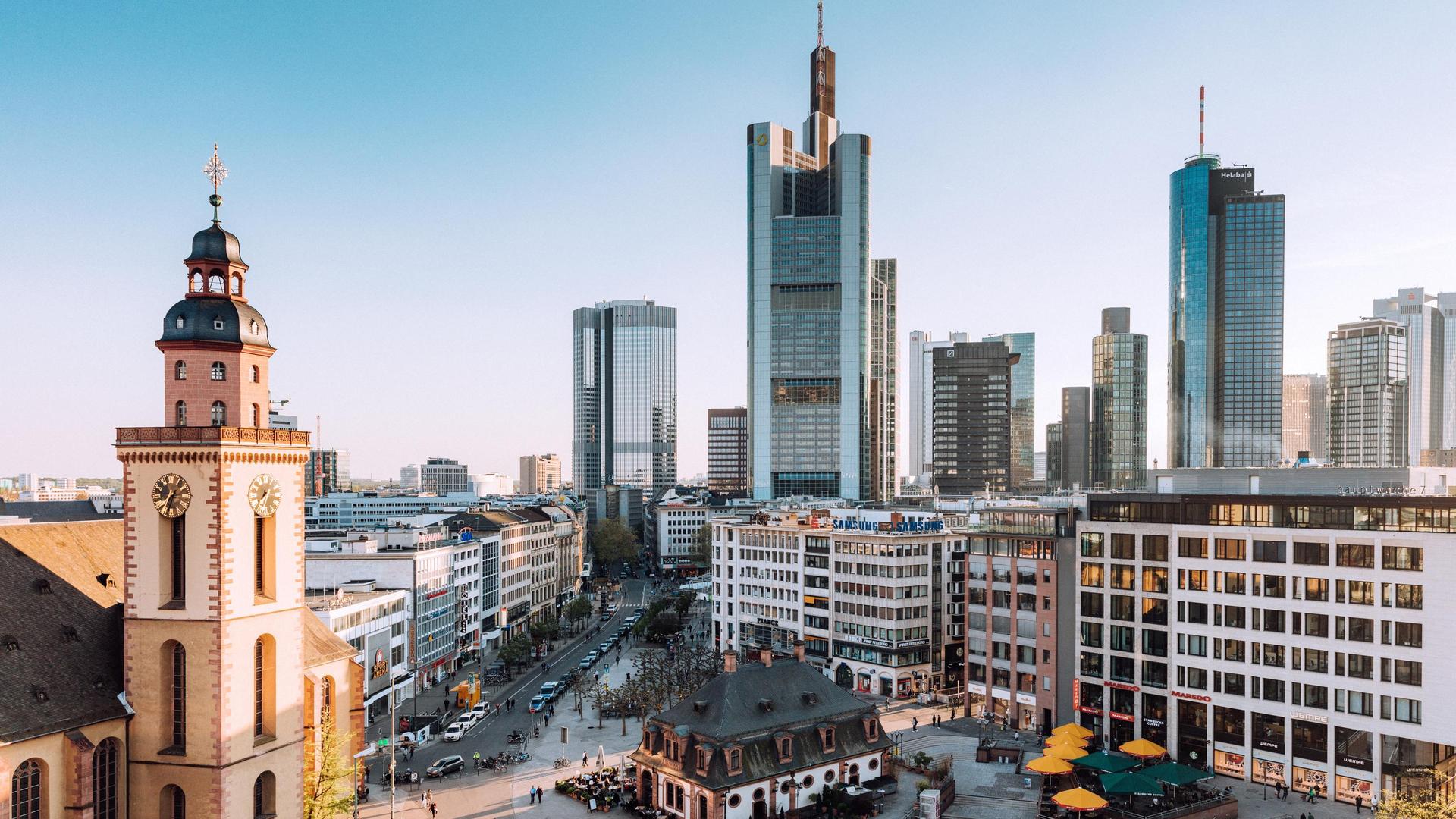 Frankfurt cityscape