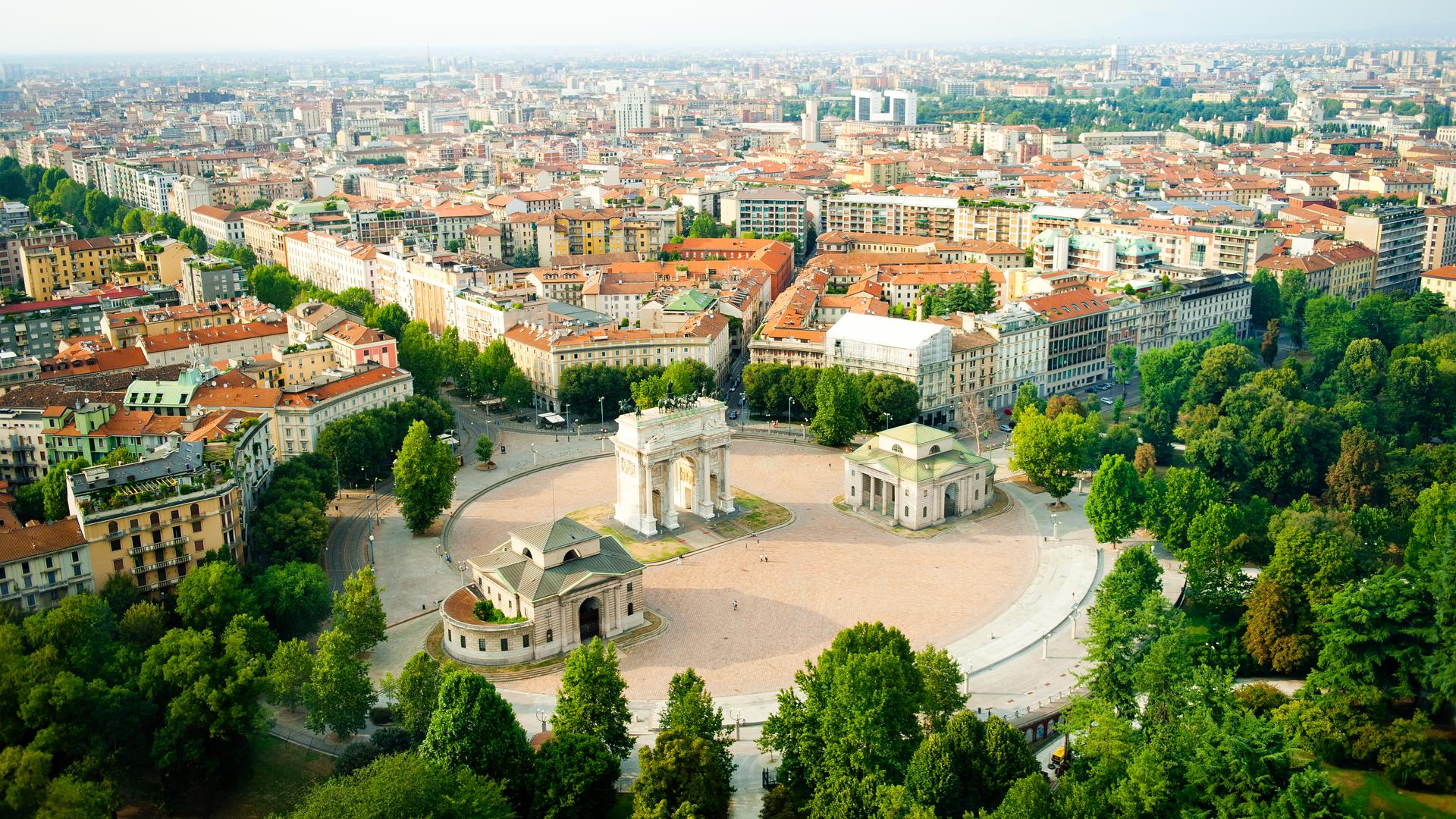 Milan cityscape