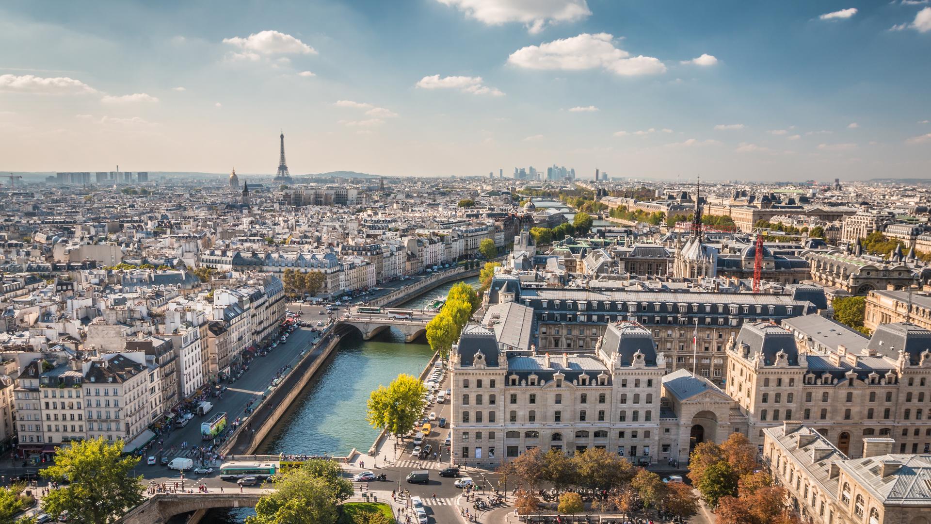 Paris cityscape